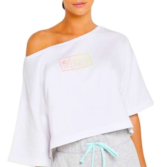 Puma Selena Gomez Sweatshirt Crop Top Performance - Picture 1 of 6